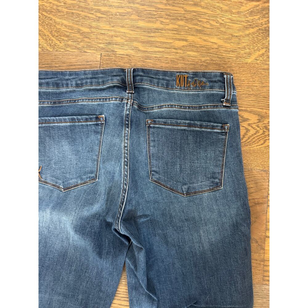 Kut From The Kloth Boyfriend Jeans Medium Wash Size 6 - Picture 5 of 11